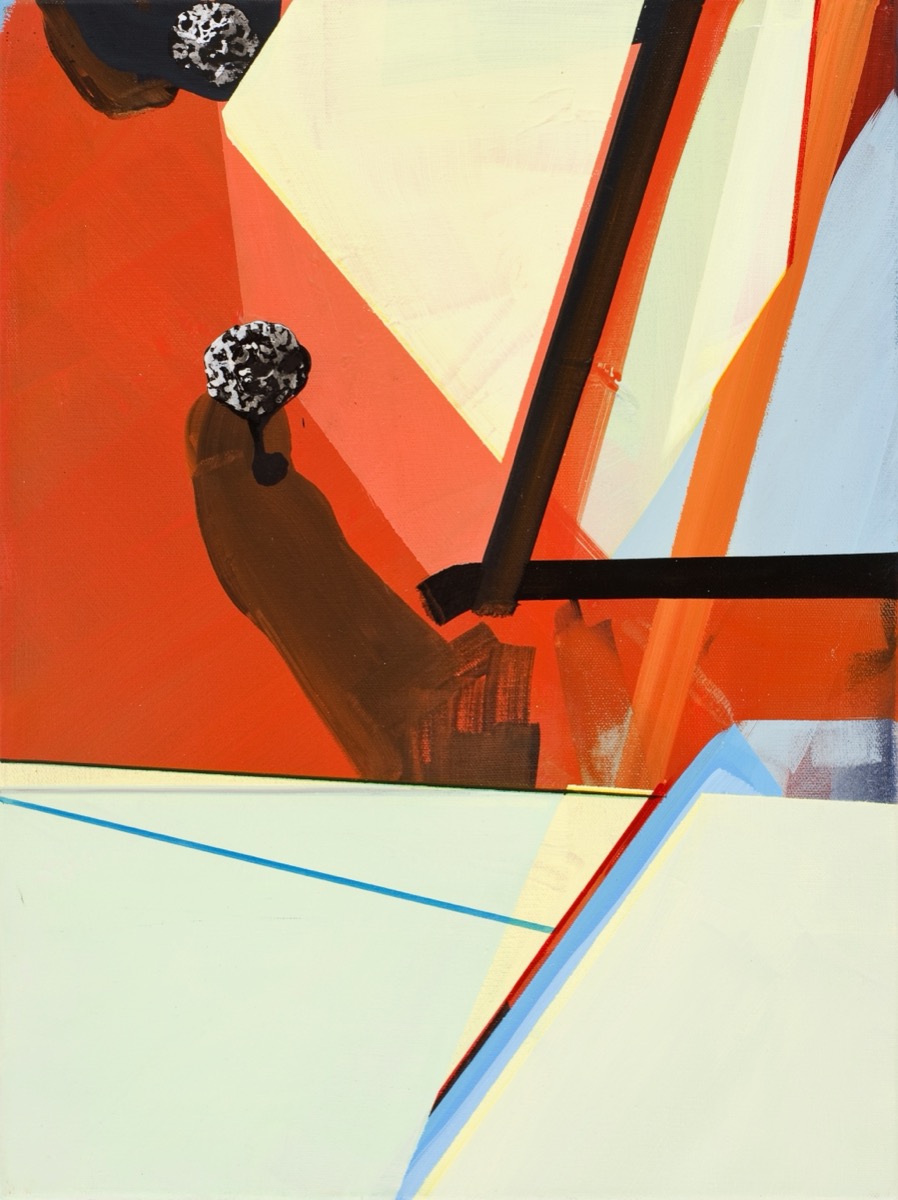 ZSchatten, 60 cm x 45 cm, Acryl auf Leinwand, 2011