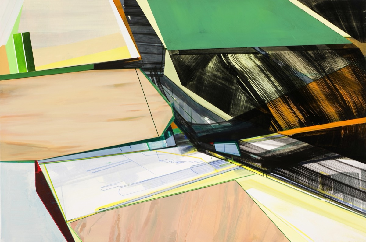 Anordnung 1, 100 cm x 150 cm, 2012